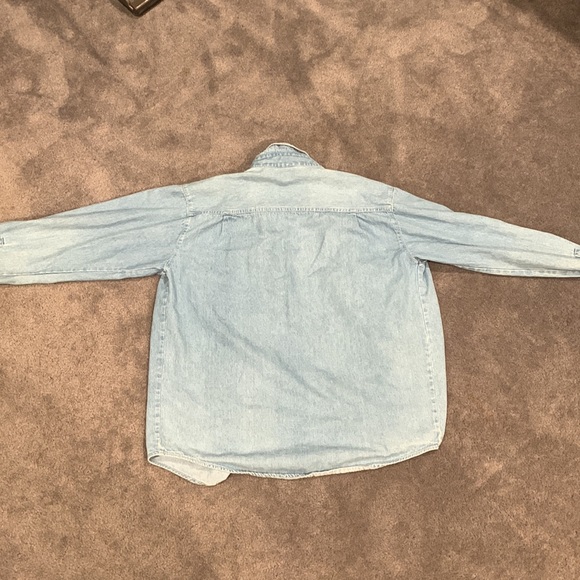 Star Cody Cotton Button Up Over Shirt - Picture 5 of 6